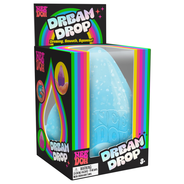 NeeDoh The Groovy Glob Dream Drop Stress Balls (1 RANDOM Color)