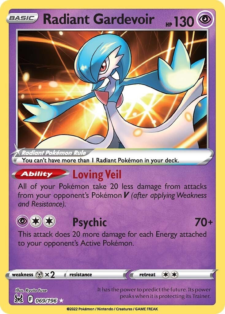 {Radiant Gardevoir - {SWSH11: Lost Origin - {PSA {10 - Cert 0015866004