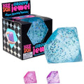 Schylling NeeDoh Groovy Jewel - Sensory Toy - Satisfying Super Sparkly Liquid Filling - Ages 3 and Up - Color May Vary