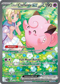 {Lillie's Clefairy ex - 184/159 - {SV09: Journey Together - {PSA {8 - Cert