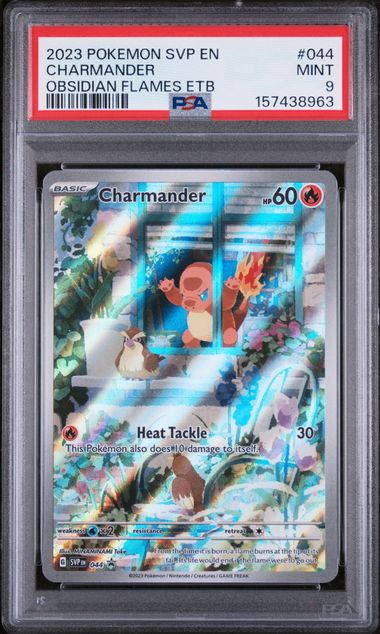 {Charmander - 044 - {SV: Scarlet & Violet Promo Cards - {PSA {9 - Cert 157438963