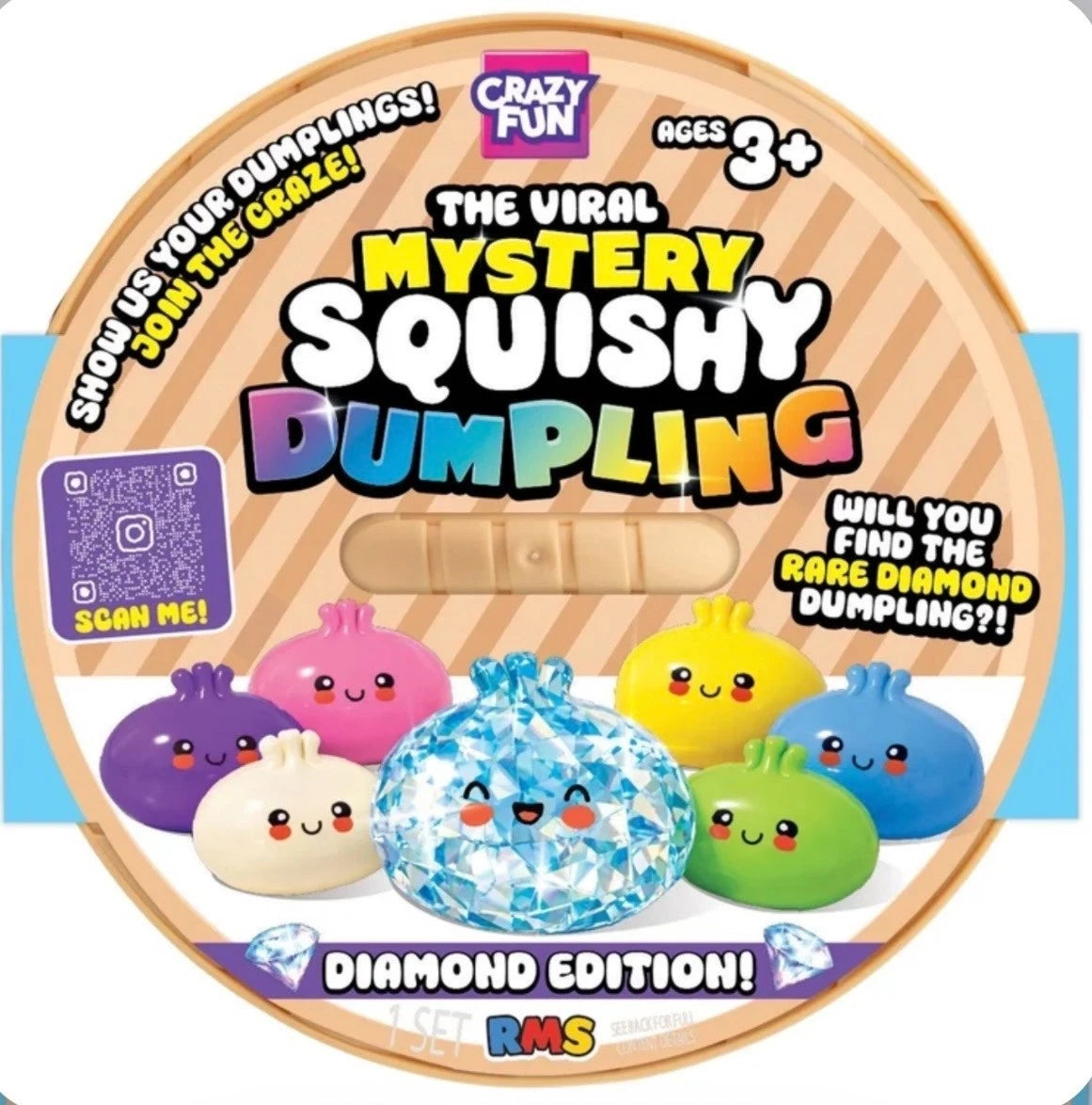 CRAZY FUN RMS Mystery Dumpling Rare Diamond Edition Squishy NEW SEALED