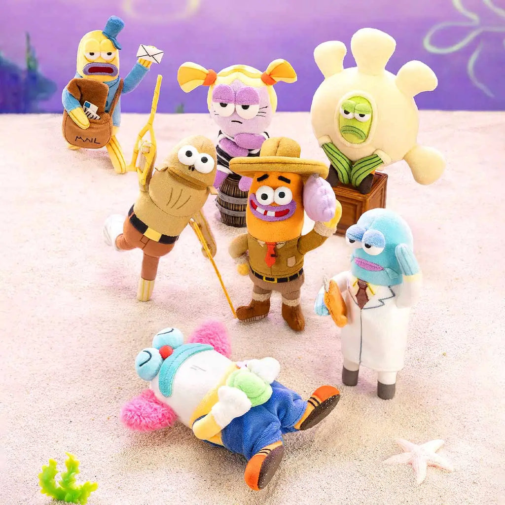 PopMart Residents of Bikini Bottom-Whimsical Plush Part 2