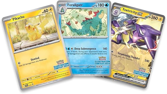 Toys “R” Us Gamestop Feraligator Pikachu tox Trickery Pokemon PROMO Ex