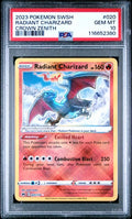 {Radiant Charizard - {SWSH: Crown Zenith - {PSA {10 - Cert 116652380