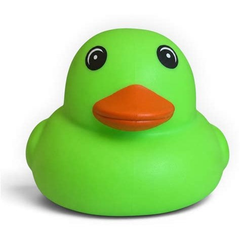 Sunny Days Squeezy HALLOWEEN Squishy Duck Jumbo Lime Green