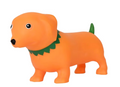 Squeeeze Dachshund Pumpkin - Large Ultra-Soft Slow Rising Jumbo Squishy Weenie Dog, Stress Relief Toy for Adults, Focus & Relaxation, Halloween Gift