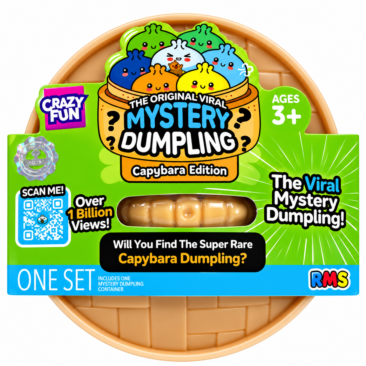 NEW 2026 MYSTERY DUMPLING CAPYBARA EDITION! RMS CRAZY FUN | Unopened / English / New