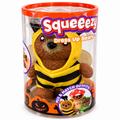 Squeezy Dress Up Bears Tactile Squeeze Toy Canister, Brown/Yellow/Black - Bee