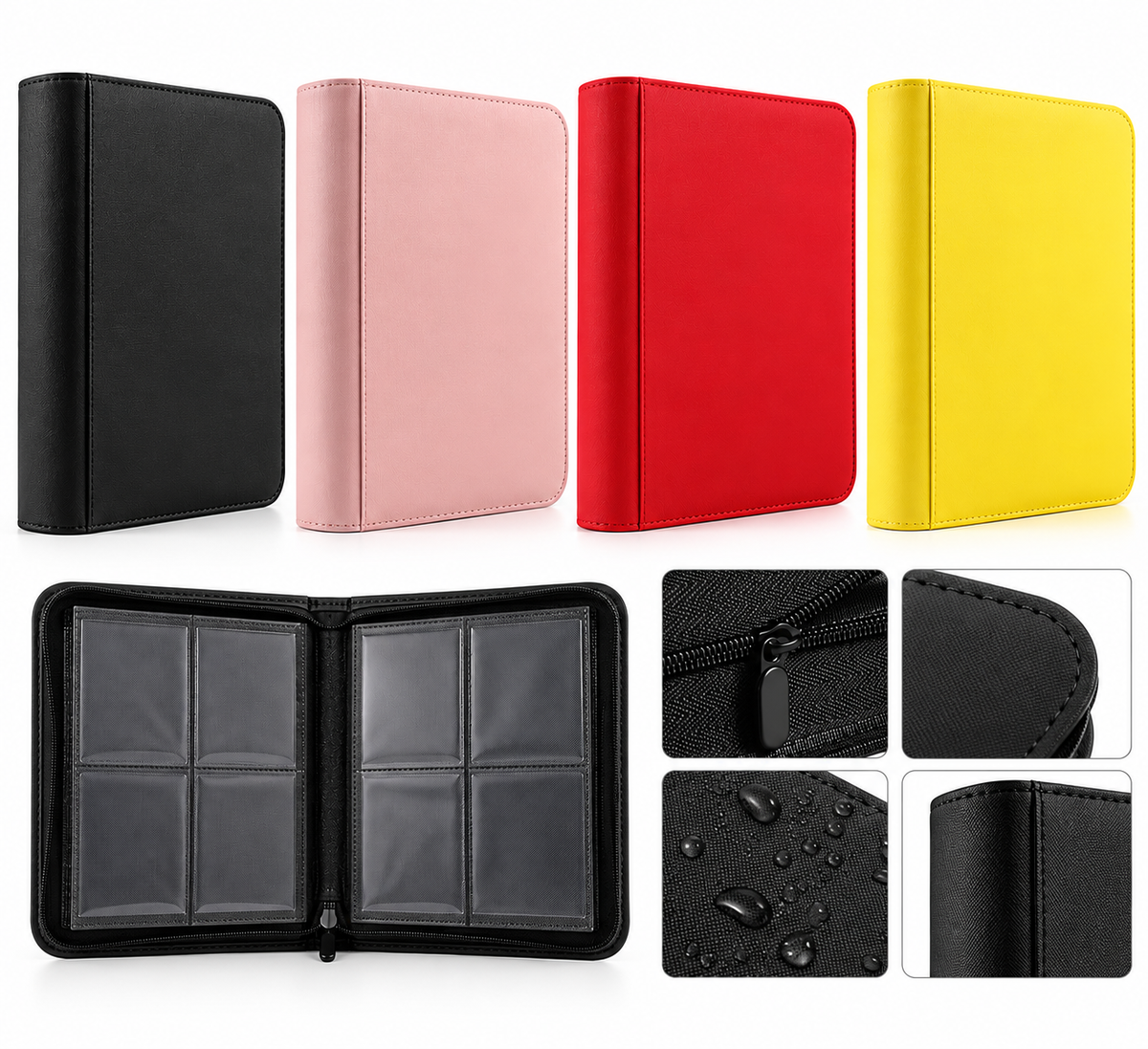 Toploader Binder -Holds 112 Cards