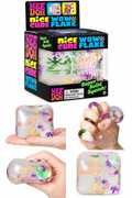Schylling NeeDoh Nice Cube Wow Flake Super Solid Squish Toy
