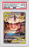 {Espeon & Deoxys GX - SM240 - {SM Promos - {PSA {10 - Cert