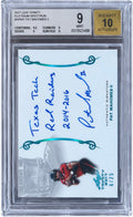 2017 Leaf Trinity Patrick Mahomes Rc Rookie Inscription Auto 10 PSA 10