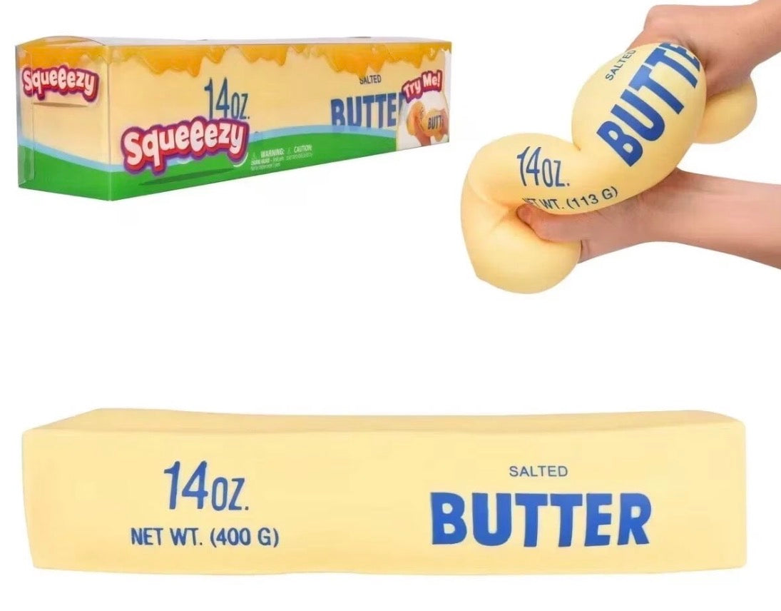 Sunny Days Squeezy Butter Shape Fidget Toy