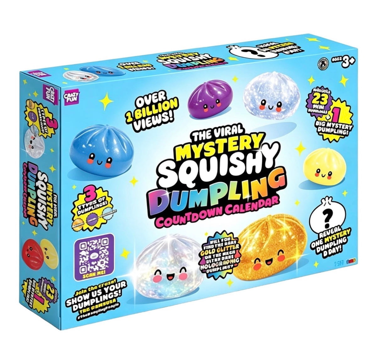Crazy Fun RMS Mystery Squishy Dumpling Countdown Calendar