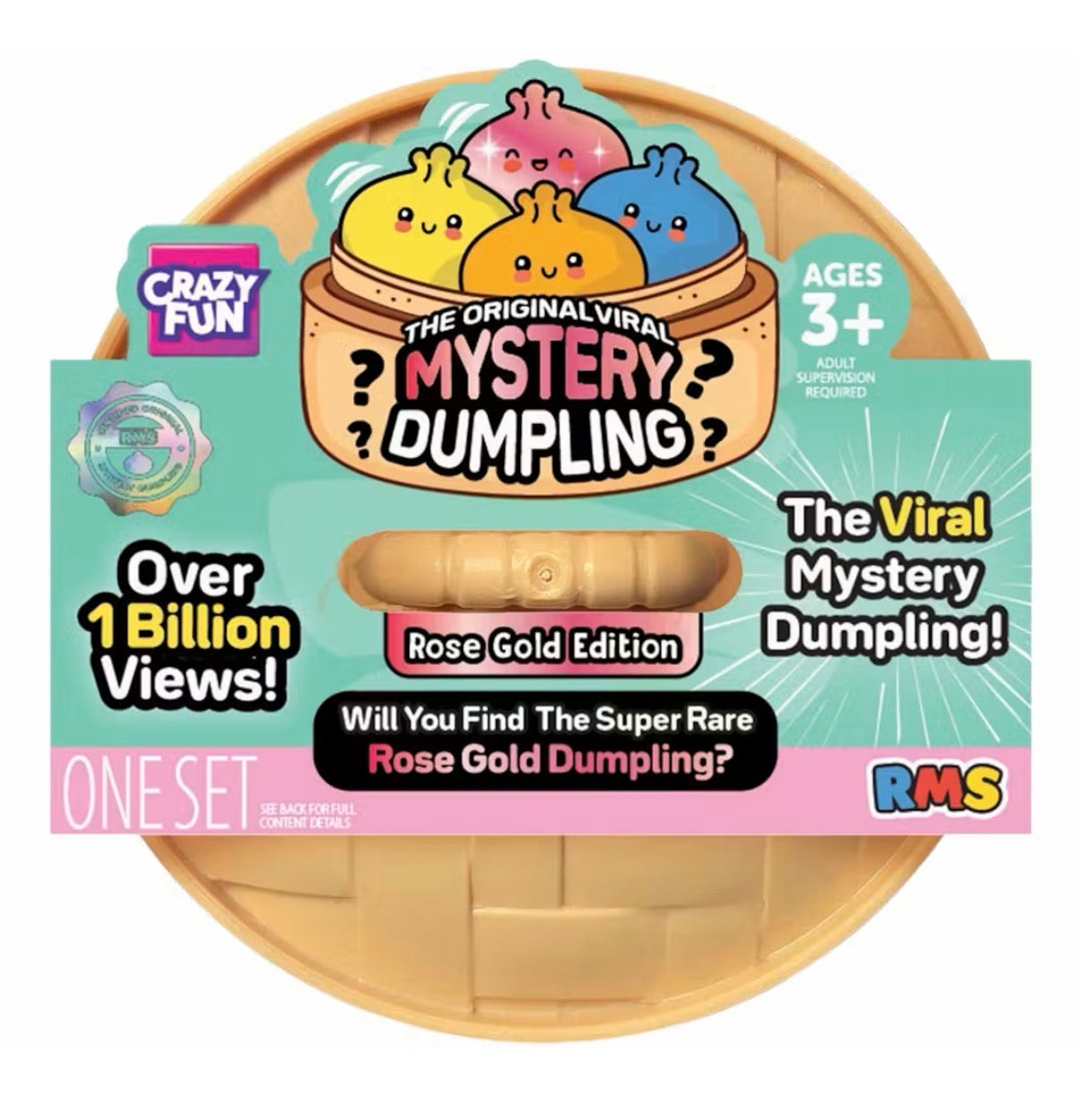 RMS Mystery Dumpling Rose Gold Edition Blind Pack Sealed Crazy Fun NEW