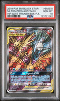 {Moltres & Zapdos & Articuno GX - {SM Promos - {PSA {10 - Cert 123721142