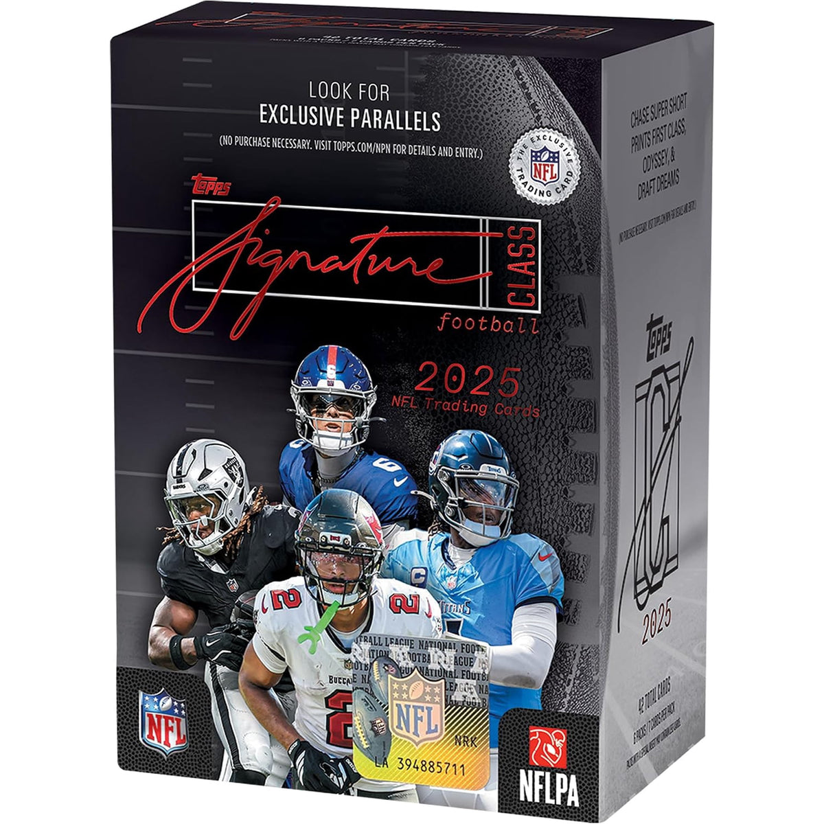 2025 Topps Signature Class Nfl Football Value Box