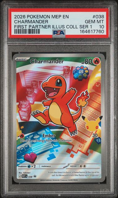 {Charmander - 038 - {ME: Mega Evolution Promo - {PSA {10 - Cert 164617760