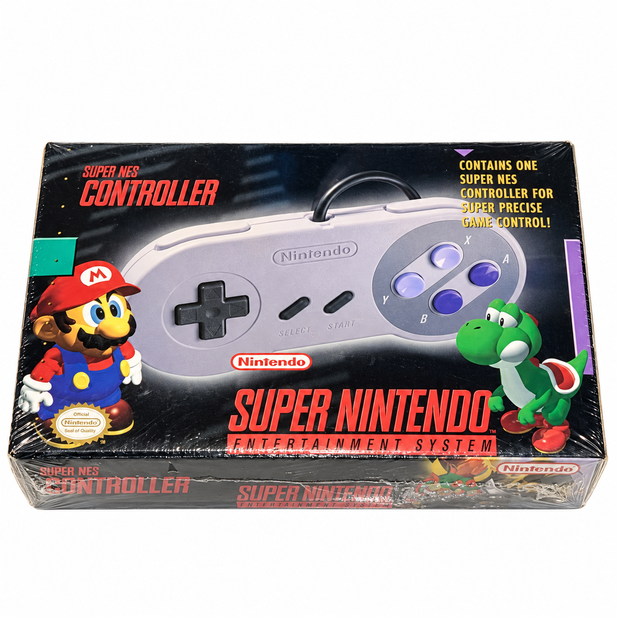 Super Nintendo Entertainment System (1991) -SNES Original Controller -Factory Sealed