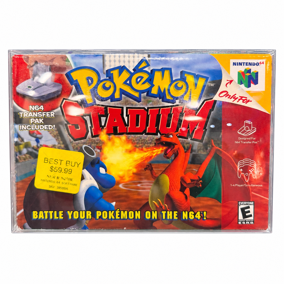 Pokemon Stadium (2000) Nintendo 64 (N64) -Complete in Box (CIB)