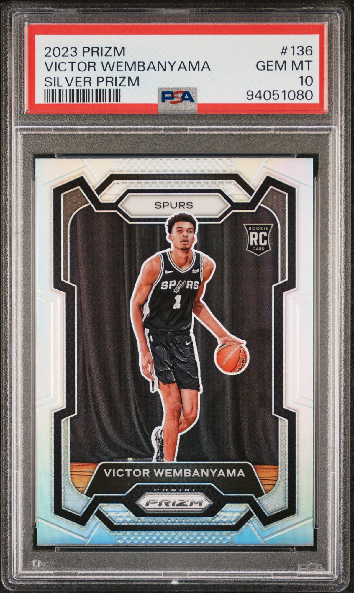 PSA 10 Victor Wembanyama Silver Prizm [10]
