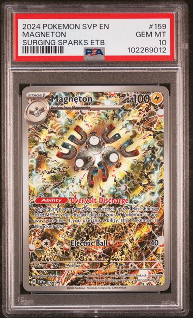 {Magneton - 159 - {SV: Scarlet & Violet Promo Cards - {PSA {10 - Cert 102269012