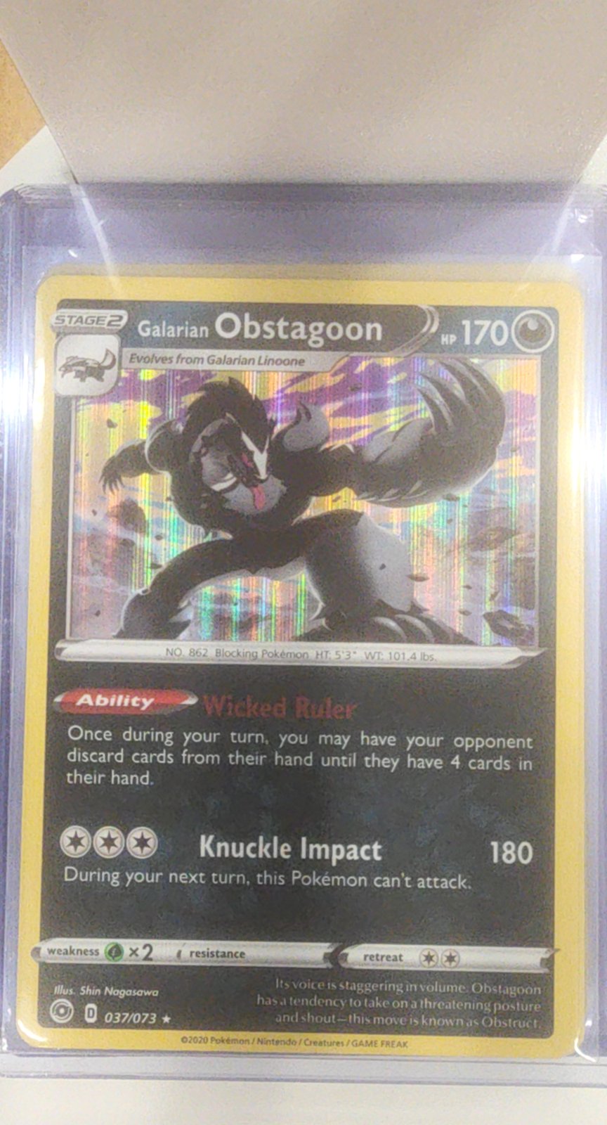 Galarian Obstagoon