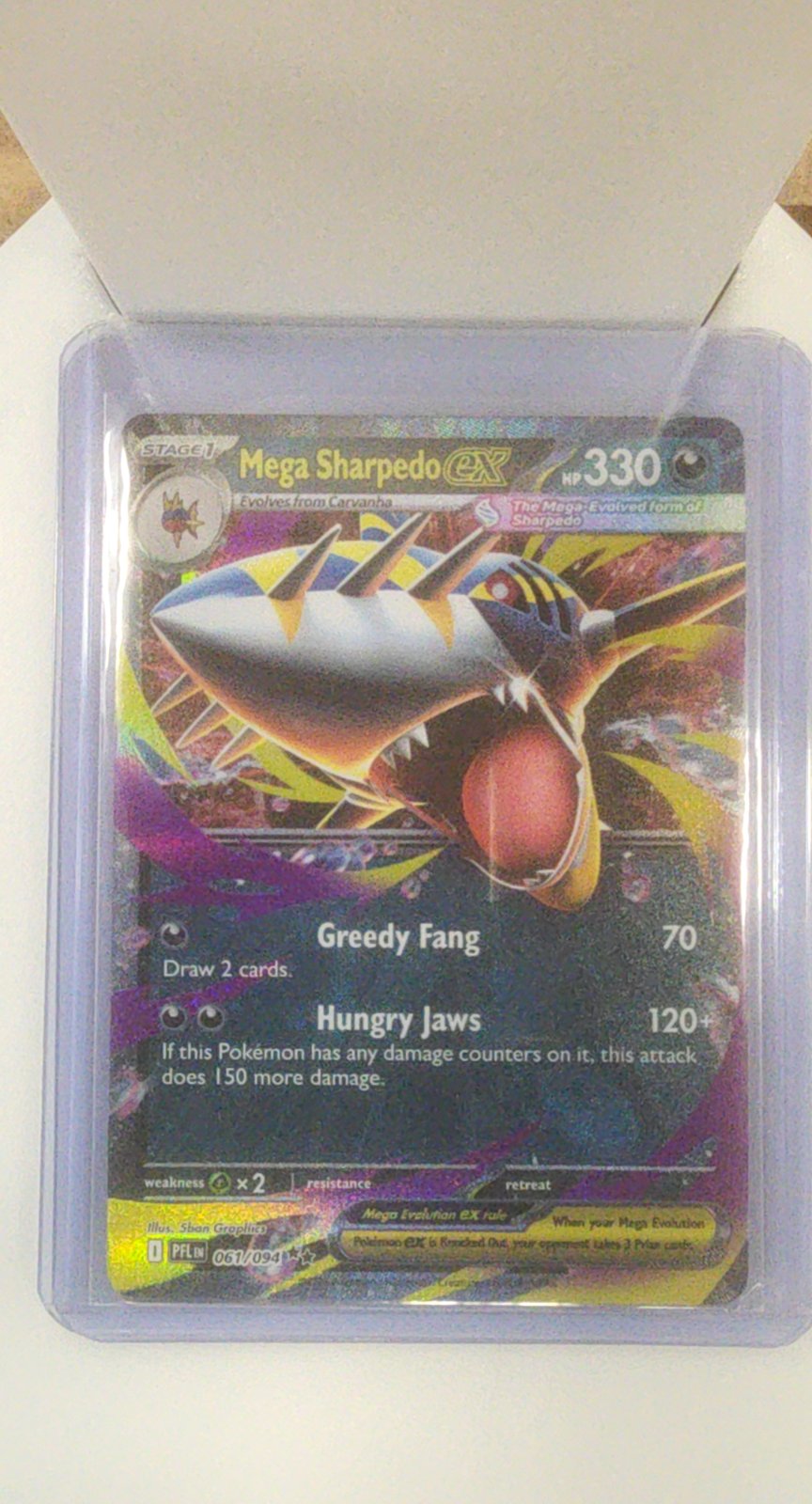 Mega Sharpedo ex - 061/094