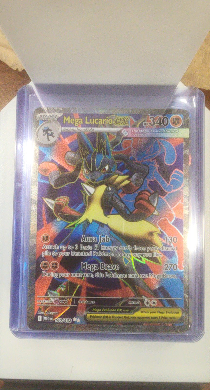 Mega Lucario ex - 160/132