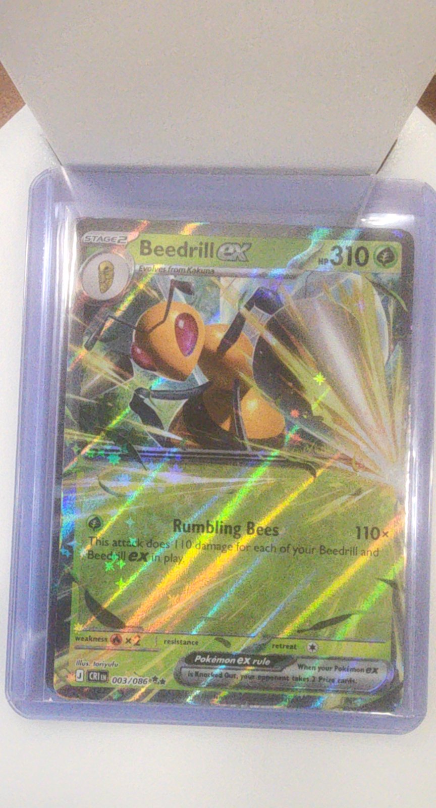 Beedrill ex - 003/086