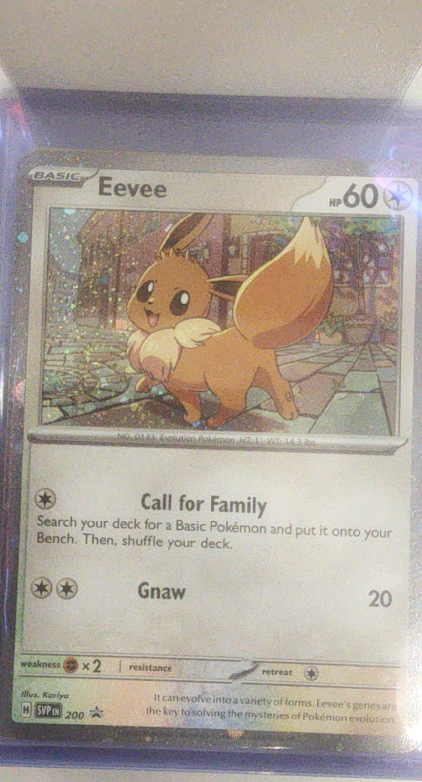 Eevee - 200 (Cosmos Holo)