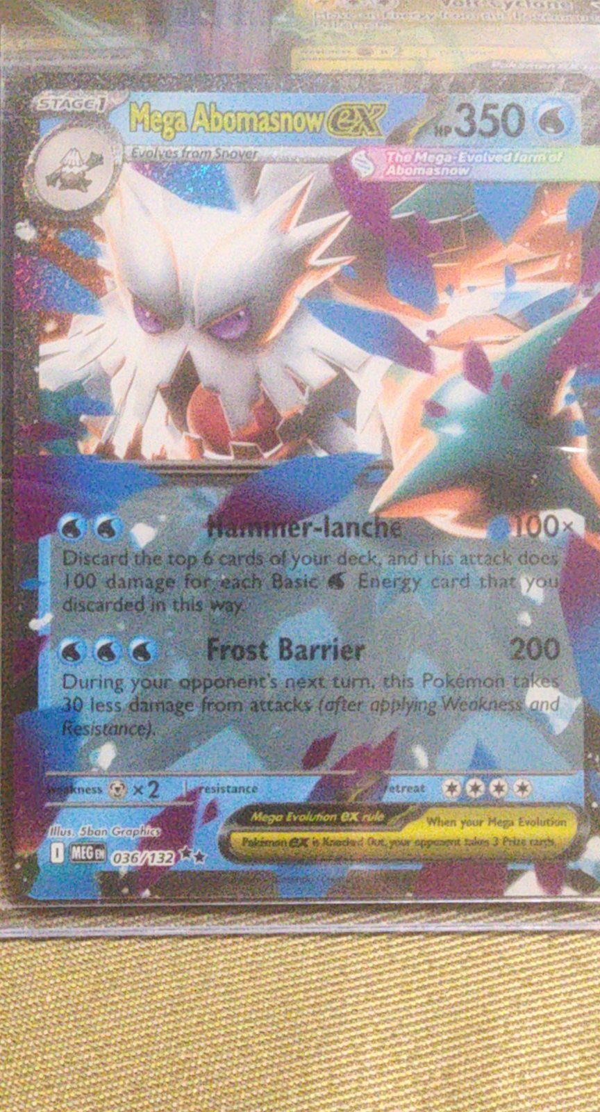 Mega Abomasnow ex - 036/132